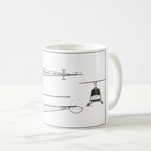 Enstrom-F28 Kaffeetasse (VorderseiteRechts)