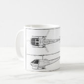 Enstrom-F28 Kaffeetasse (Vorderseite Links)