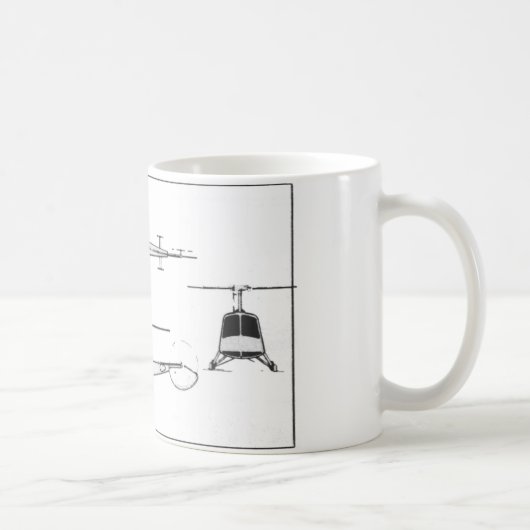 Enstrom-F28 Kaffeetasse (Rechts)