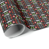 ENT Doctor Christmas Geschenkpapier (Rolleneckpunkt)