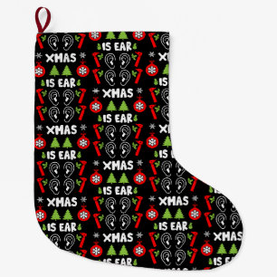 ENT Doctor Christmas Großer Weihnachtsstrumpf