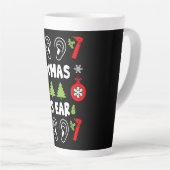 ENT Doctor Christmas Milchtasse (Rechte Ecke)