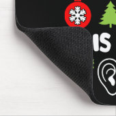 ENT Doctor Christmas Mousepad (Ecke)
