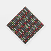 ENT Doctor Christmas Serviette (Ecke)