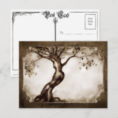 Ent-Ehefrau Postkarte (Vorne/Hinten)
