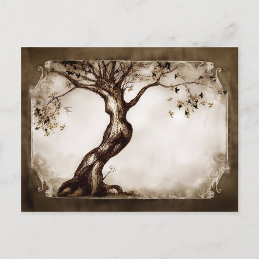 Ent-Ehefrau Postkarte (Vorderseite)