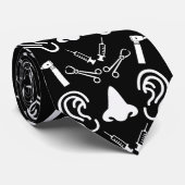 ENT Otolaryngology Otorhinolaryngologin Krawatte (Gerollt)