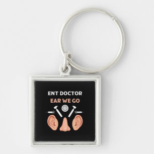 ENT Otolaryngology Otorhinolaryngologin Schlüsselanhänger