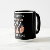 ENT Otolaryngology Otorhinolaryngologin Tasse (VorderseiteRechts)