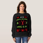 ENT Otolaryngology Otorhinolaryngologin Xmas Sw Sweatshirt (Vorne ganz)