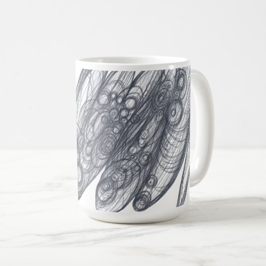 Entangled Cosmos Kaffeetasse (VorderseiteRechts)