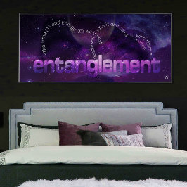 Entanglement Typografy Poster