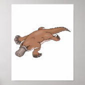 entbeinte Platypus Poster (Vorne)