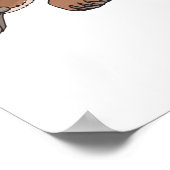 entbeinte Platypus Poster (Ecke)