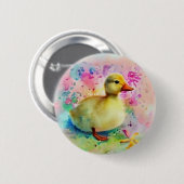 Entbeinung in Wasserfarbe Button (Vorne & Hinten)