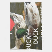 Entchen-Enten-Berge. Handtuch (Vertikal)
