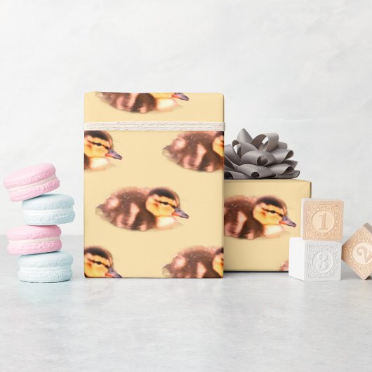 Entchen-Foto-Geschenkpapier  Geschenkpapier