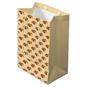 Entchen-Fotogeschenktasche Mittlere Geschenktüte (Vorderseite Schrägansicht)