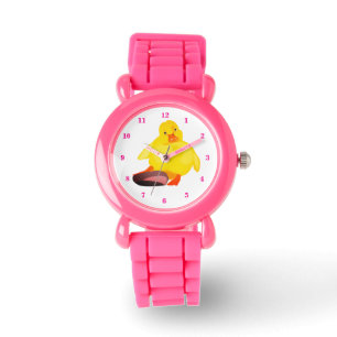 Entchen-Uhr Armbanduhr
