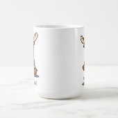 Entcoffeinierter Elch Kaffeetasse (Mittel)