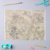 Entcoupage der romanischen Rose Seidenpapier (Basteln)