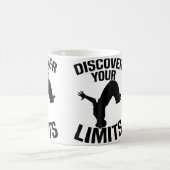 Entdecke deine Grenzen Parkour Kaffeetasse (Mittel)