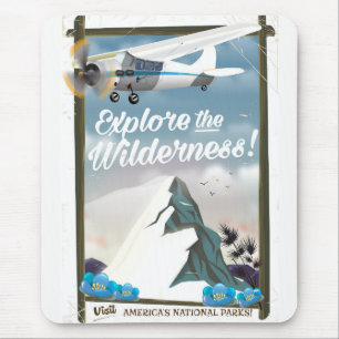 Entdecke die Wildnis! Gebirge Mousepad