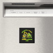 Entdecke eine Geschichte Dinosaurier Bagger Liebha Magnet (In Situ (Geschirrspüler))