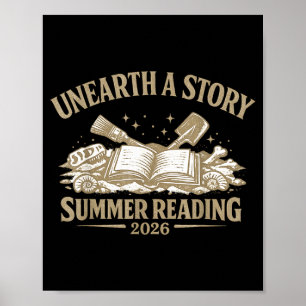 Entdecke eine Geschichte Sommerlektüre 2026 Biblio Poster