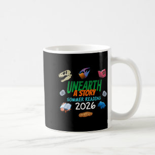 Entdecke eine Geschichte Sommerlektüre 2026 Kaffeetasse