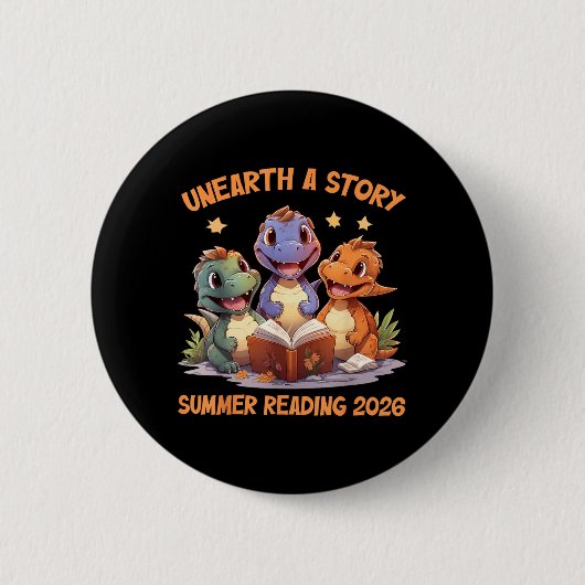 Entdecke eine Geschichte Sommerlektüre 2026 Männer Button (Vorderseite)