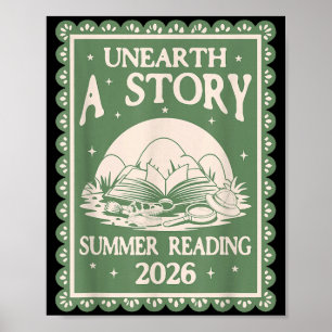 Entdecke eine Geschichte Sommerlektüre 2026 Poster
