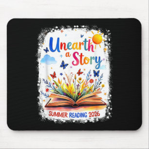 Entdecke eine Geschichte Sommerlektüre 2026 Wildbl Mousepad