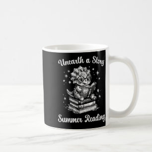 Entdecke eine Geschichte Triceratops Dinosaurier l Kaffeetasse