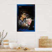 Entdecke - zSpace Poster, 20" x 30" Poster (Küche)