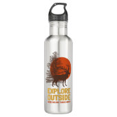 entdecken edelstahlflasche (Vorderseite)