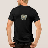 ''entdecken in Tri-Blend shirt (Rückseite)