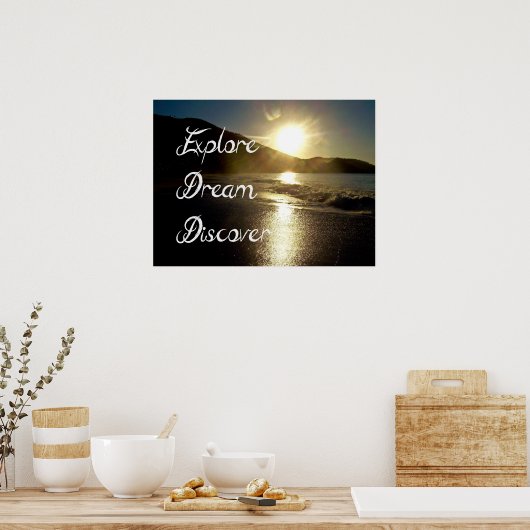 Entdecken Poster (Küche)