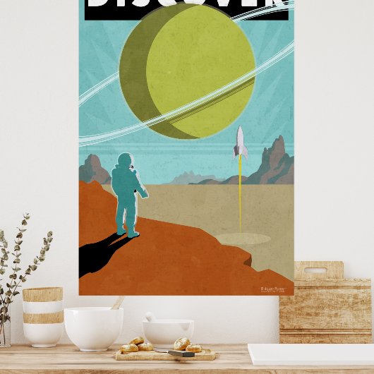 ENTDECKEN POSTER (Küche)