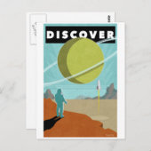 entdecken postkarte (Vorne/Hinten)