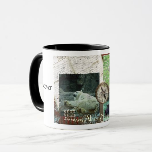 Entdecken Sie Alaska Tasse (Vorderseite Links)