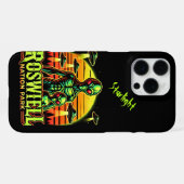 Entdecken Sie Alien Lore in Roswell! iPhone Hülle (Rückseite (Horizontal))