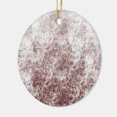 Entdecken Sie Burgunder und Weiße Muster für Zuhau Keramik Ornament (Links)