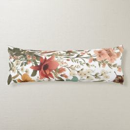 Entdecken Sie das Atemberaubende botanische Muster Seitenschläferkissen