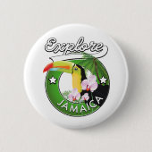 Entdecken Sie das Bahamas-Logo Car Magnet Button (Vorderseite)