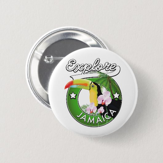 Entdecken Sie das Bahamas-Logo Car Magnet Button (Vorne & Hinten)