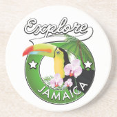 Entdecken Sie das Bahamas Logo Untersetzer (Vorne)