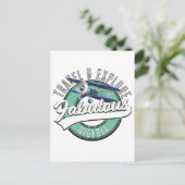 Entdecken Sie das fabelhafte ägyptische Logo. Post Postkarte (Stehend Vorderseite)