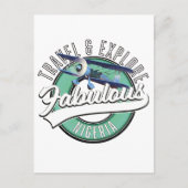 Entdecken Sie das fabelhafte ägyptische Logo. Post Postkarte (Vorderseite)