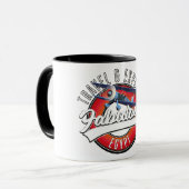 Entdecken Sie das fabelhafte ägyptische Logo. Tasse (Vorderseite Links)